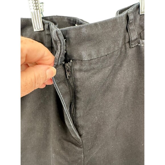 Talbots Capri Pants Stretch Womens Size 6 Embroidered Casual Travel Resort‎ - Picture 4 of 9